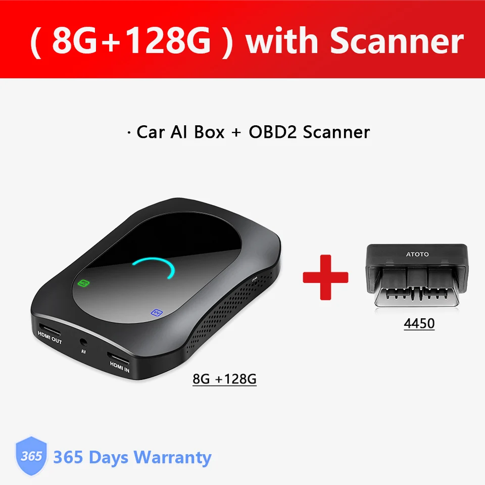 ATOTO Magic AI Box 4G LTE Android Car Adapter