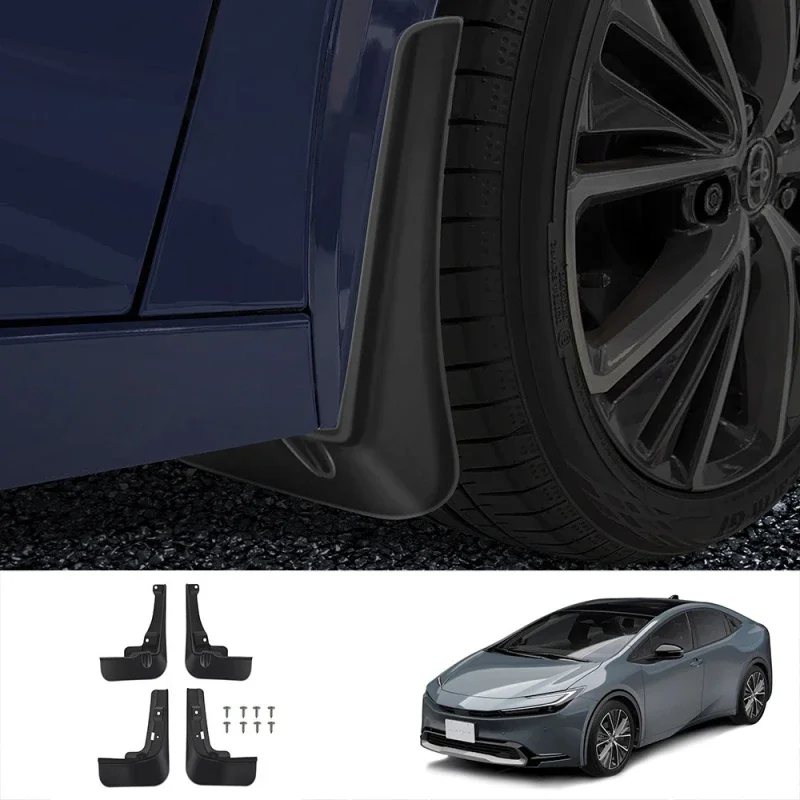 For Toyota Prius 60 Series 2023 2024 Front Rear Mudguards Mud Flaps Splash Guards Front Rear Wheels Fender Exterior Accessories