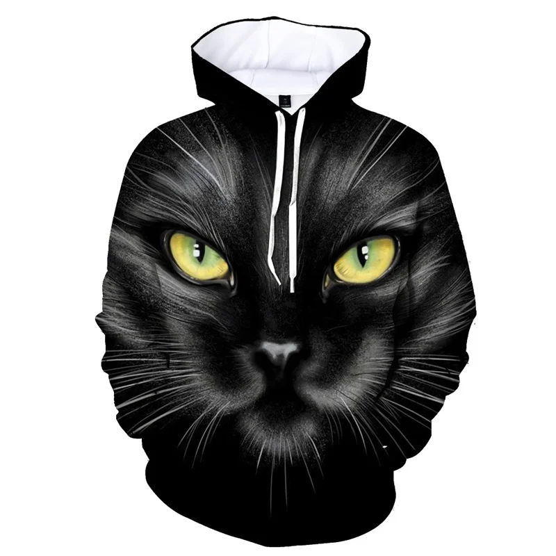 

Animal Cute Cat 3D Printing Hoodies Men Ladies Autumn Winter Long Sleeve Hooded Pullovers Casual Street Hoodie Sweatshirts