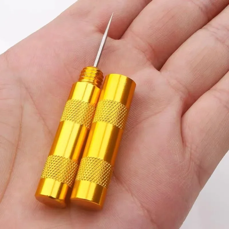 Mini Leather Sewing Awl Tool For Handmade Stitch Leather Shoe Repair Sewing Needle DIY Craft Stitching Punching Accessories
