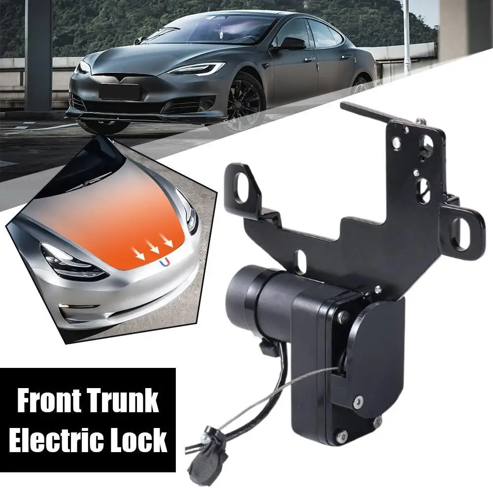 Electric Soft Closing Lock Front Trunk Spare Box Cover Auto Adsorption Suction Door Closer For Tesla Y 2021-24 Highland