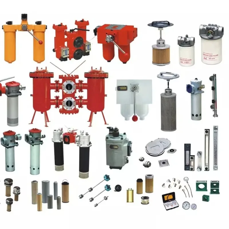 SRLF Duplex Cartridge Hydraulic Return Oil Line Filter