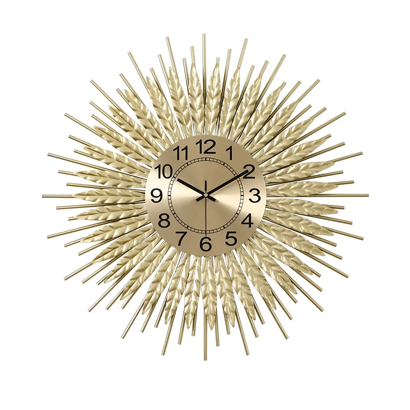 

Quiet Living Room Wall Clock Digital Metal Modern Wall Clock 60 Cm Silent Orologio Da Parete Wall Decoration Items