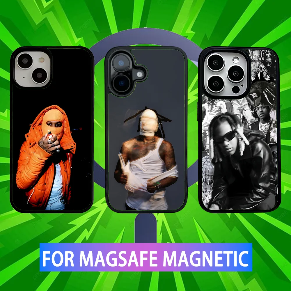 

Rapper Lil D-Durk Phone Case For iPhone 16,15,14,13,12,11,Pro,Max,Plus,Mini,SE New Magsafe Magnetic Wireless Charging