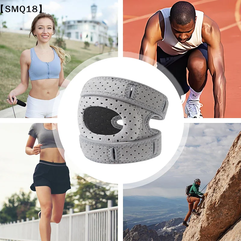 Knee Brace For Women Men Adjustable Knee Support With Side Stabilizers Patella Knee Brace With Patella Gel Pads【SMQ】