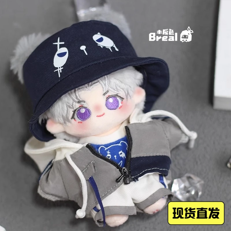 Handmade 3pc 10cm 4pc Polar Region Doll Clothes Cute T-shirt Overalls Coat Hat Kawaii Cos Suit Gift No Doll