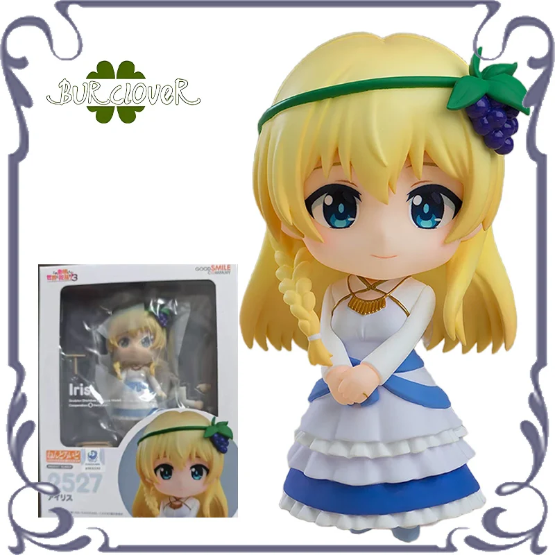 

In Stock Original GSC Nendoroid No.2527 Iris Bless the beautiful world Anime Figure Toys Collectible Decorative Items Gifts