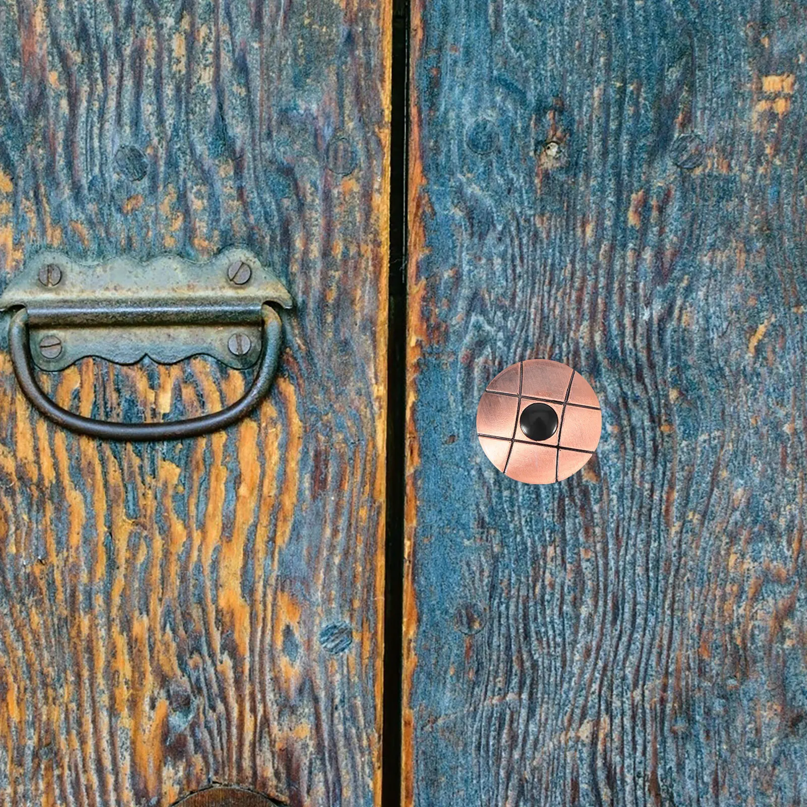 1Set Penutup Lubang Kunci Paduan Seng Bulat Vintage Pelindung Lubang Kenop Pintu Model Deadbolt dengan Sekrup untuk Pemasangan Dekorasi