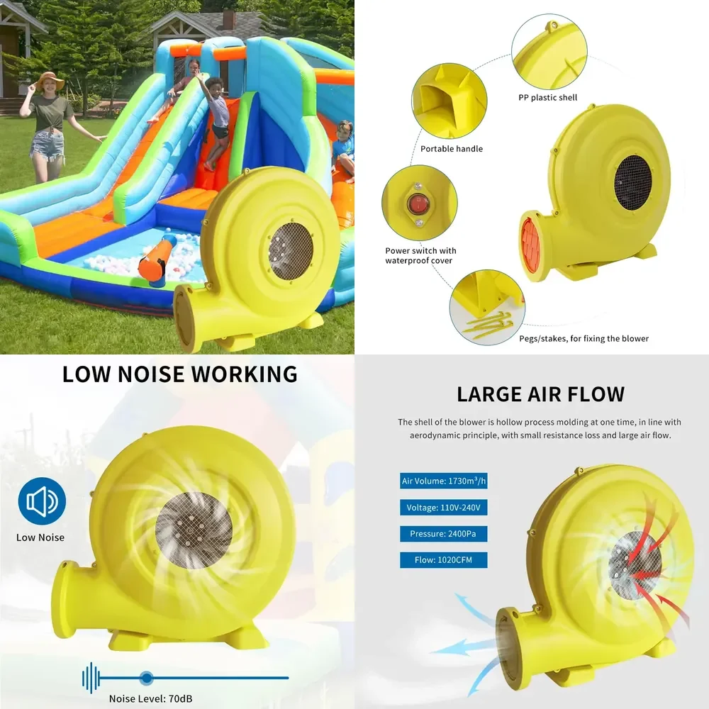 

1200w Inflatable Bouncer House Castle Air Blower Inflatable Electric Inflatable air Blower