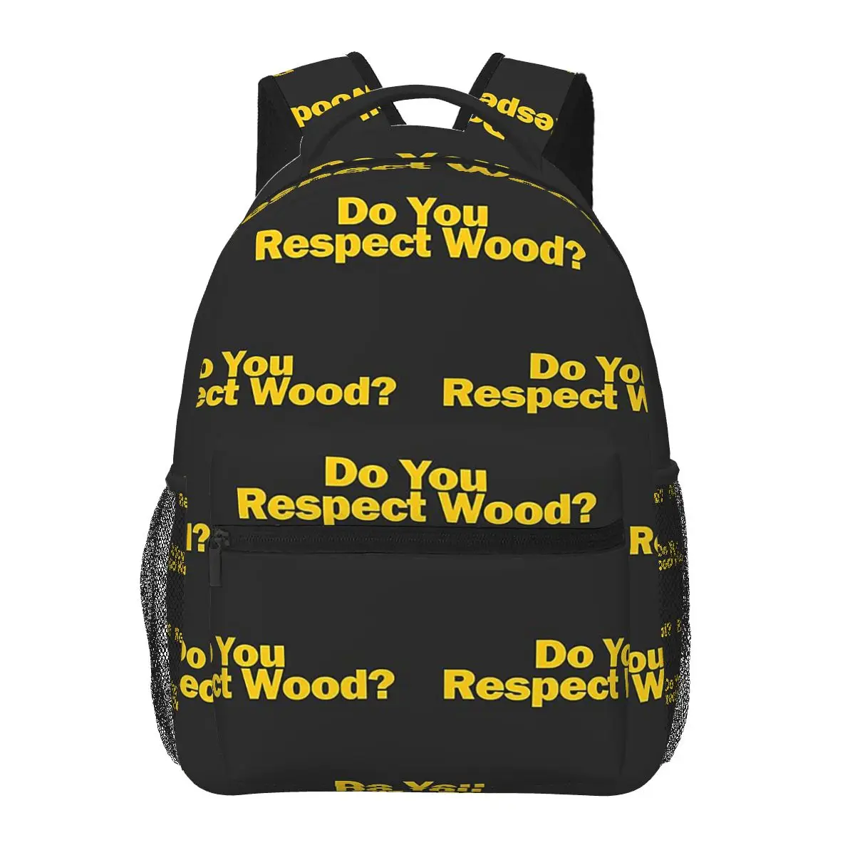 هل أنت احترام الخشب 1 حقيبة ظهر مدرسية للطلاب المشي لمسافات طويلة السفر Daypack للبنين بنات موضة حقيبة الكتب حقائب الكتف #1