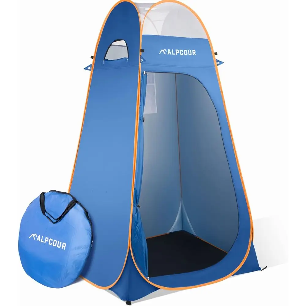 Portable Privacy Tent - Spacious, Tall, Waterproof for Camping, Outdoors, and Utility Accessories