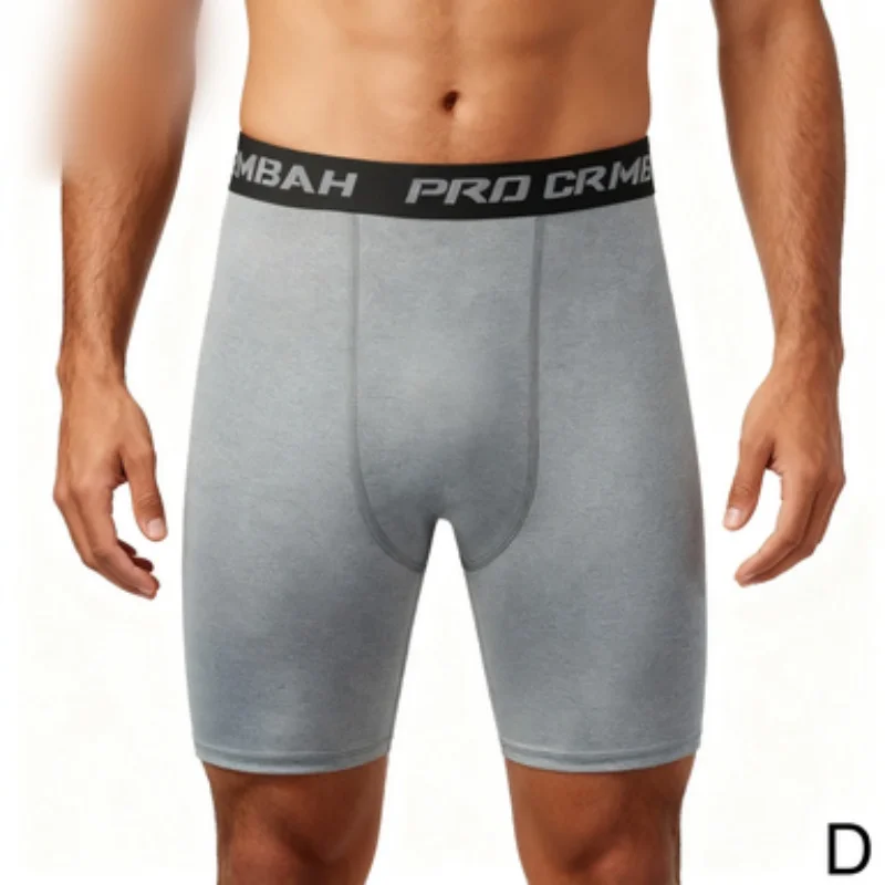 Shorts de musculation pour hommes, Leggings de fitness et de gym, Collants de compression élastiques ajustés pour hommes