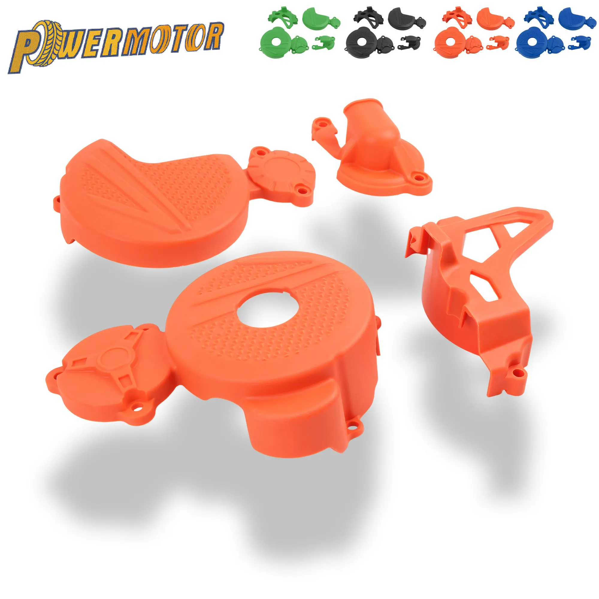 

Motorcycle Clutch Guard Water Pump Cover Ignition Engine Protector Plastic For LONCIN YBS300 HENGJIAN S6 S7 STN Accessories