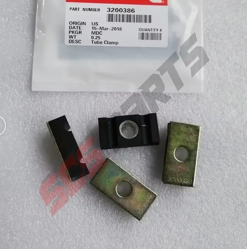 1 unidad 3200386   Abrazadera de tubo compatible con motor Cummins K19 K38 NT855 QSK