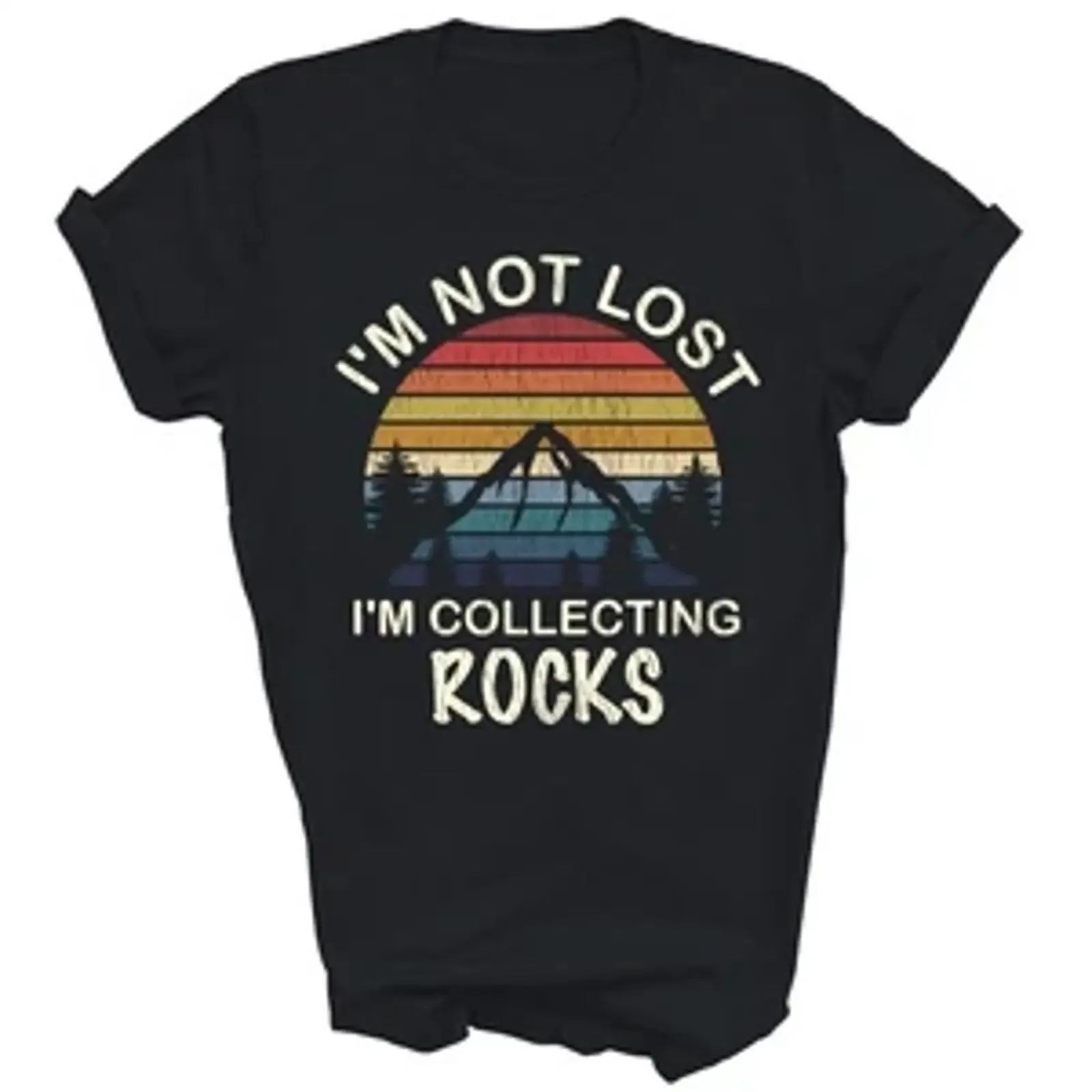 Rock Collecting Geologist Collector T Shirt  vintage Washed homme streetwear Top For Everyday Wear fashion designer clothes