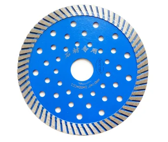 4.4''-14'' NCCTEC Diamond Porous Ultra Thin Dry/Wet Corrugated Saw Blade | 110-350mm Multifunctional Granite Cutting Disk Disc