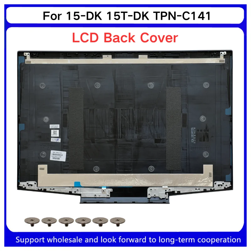New For Kailxuling 15-DK 15T-DK TPN-C141 Shaft cover/ LCD Back Cover Front Bezel /LCD Back Cover/ Bottom Case Cover