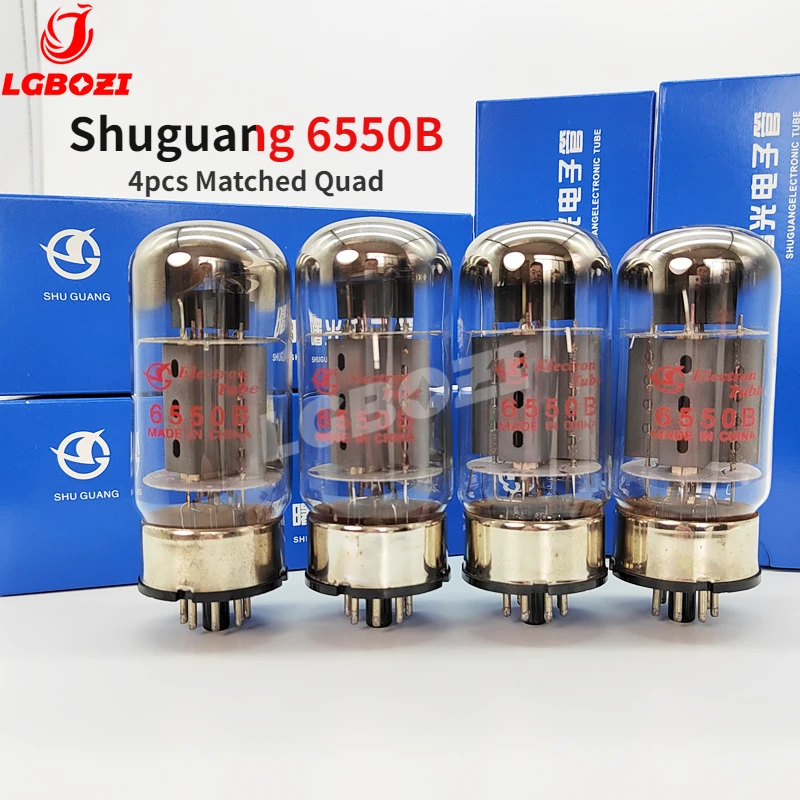 

Shuguang 6550B Vacuum Tube Upgrade 6550A-98 KT88 6550 HIFI Audio Valve AMP Amplifier Kit DIY Matched Quad Amplifier Audio