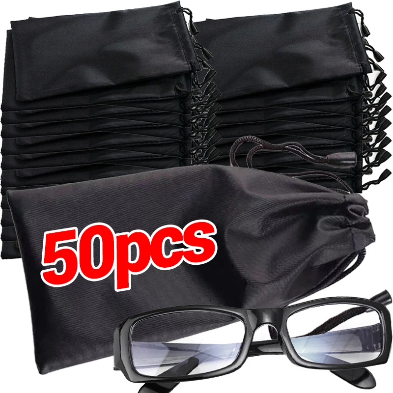 

Portable Soft Cloth Sunglasses Bag Microfiber Waterproof Dustproof Storage Pouch Pocket Glasses Carry Bag Glasses Case Container