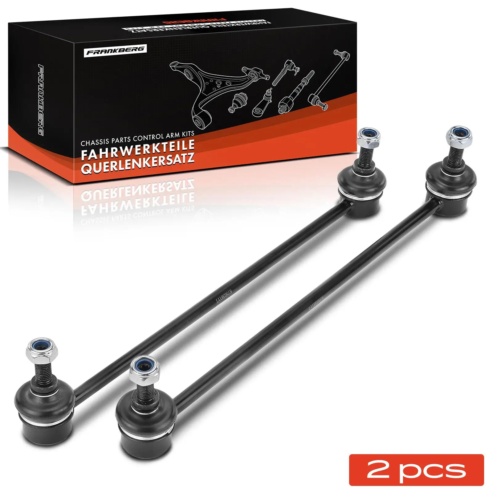 Frankberg 2x biellettes d'essieu avant gauche droite pour Honda CR-Z ZF Insight ZE Jazz III GE GG GP ZA 2008-2016 51320TF0003