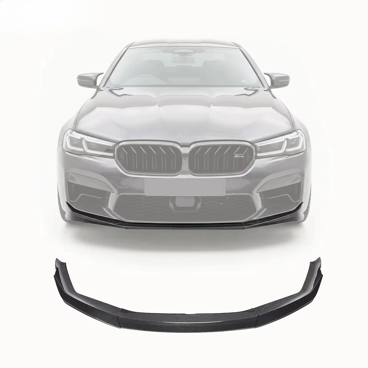 

Dry Carbon Fiber Front Bumper Lip Spoiler for 5 Series F90 M5 2018-2023 Splitter Body Kit
