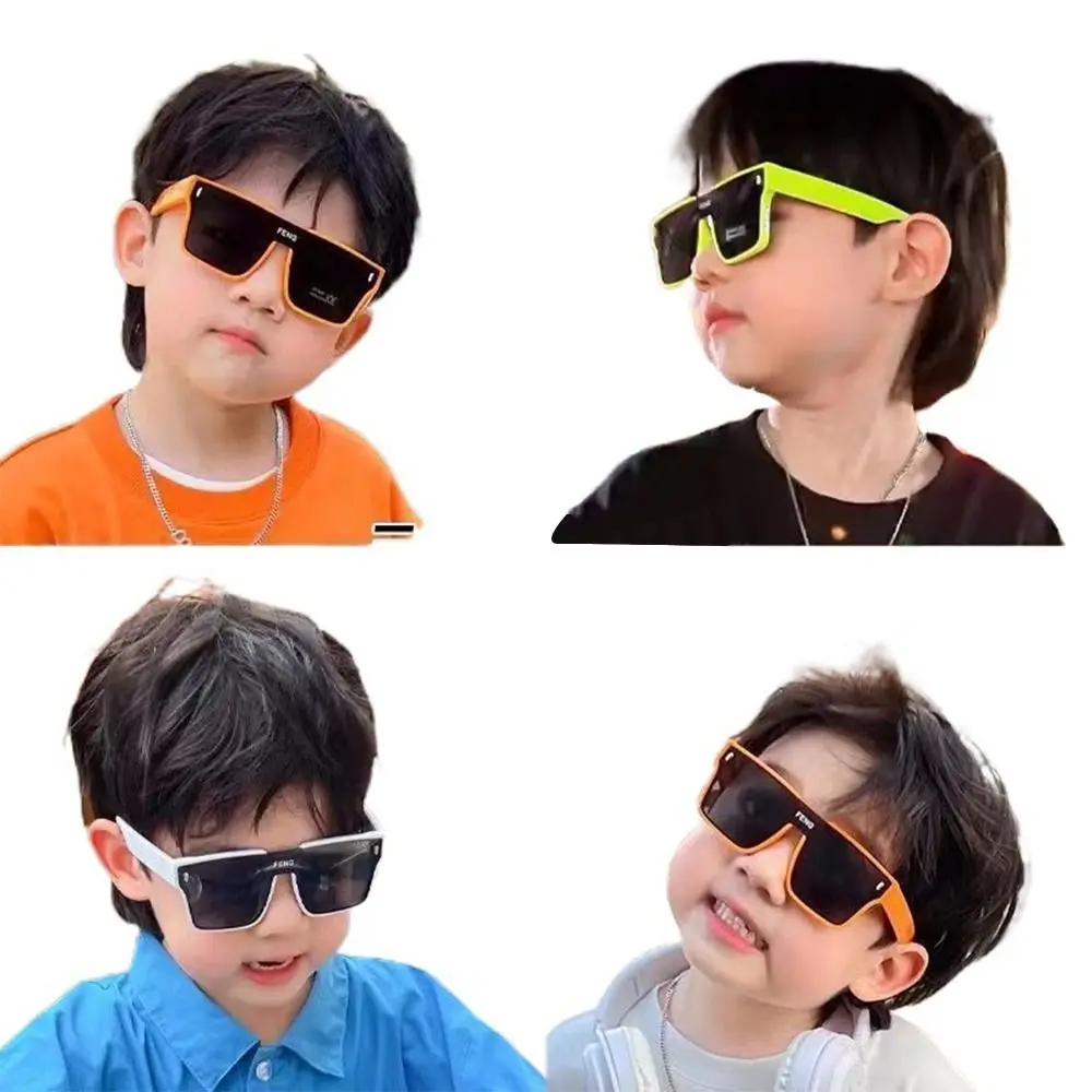 Stylish Big Frame Oversized SunGlasses Camping Fishing Stage Performance Shades UV400 Protection Kids Sunglasses for Women & Men