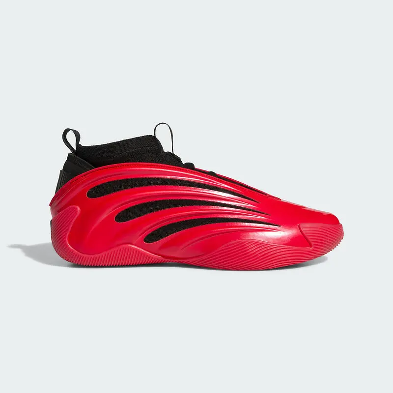 Adidas Harden Volume 9 Mens Basketball Shoes Red Black Signature Sneakers JS1304