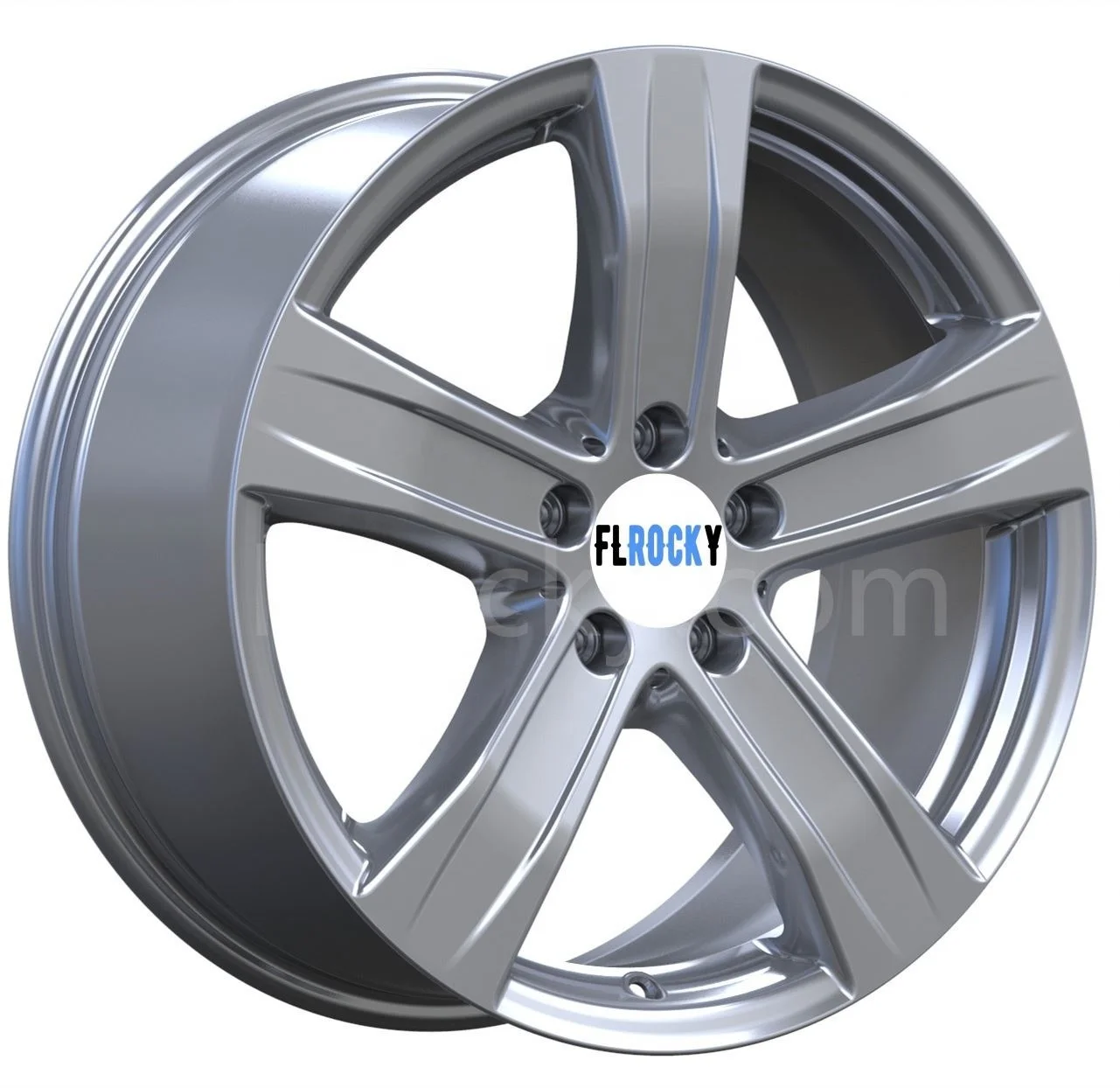 4PCS 18 Inch 8.5J 5X112 PCD Five Spoke Stock Alloy Wheels