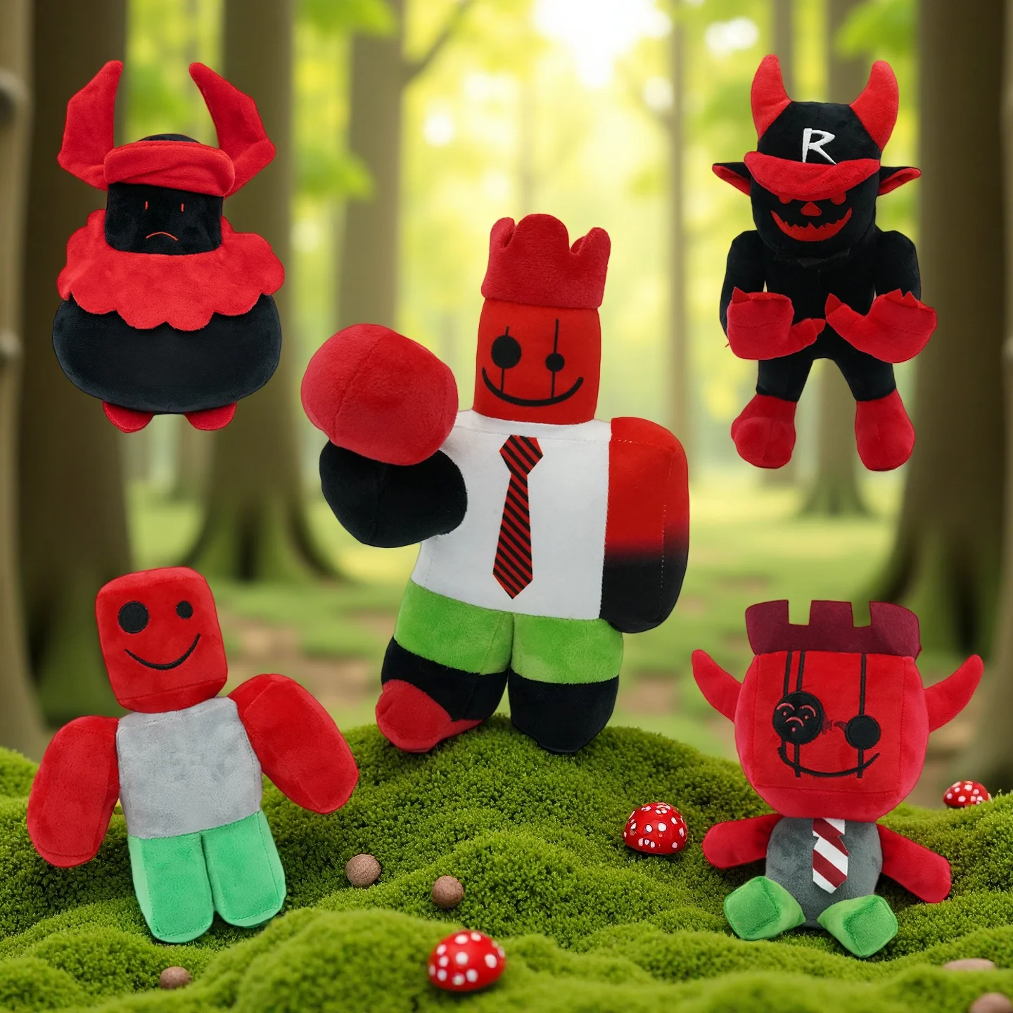 TreasuringU 2026 New Guest 666 Plush Toy Soft Stuffed Game Peripheral Doll Funny Home Party Decoration Kids Birthday Gifts