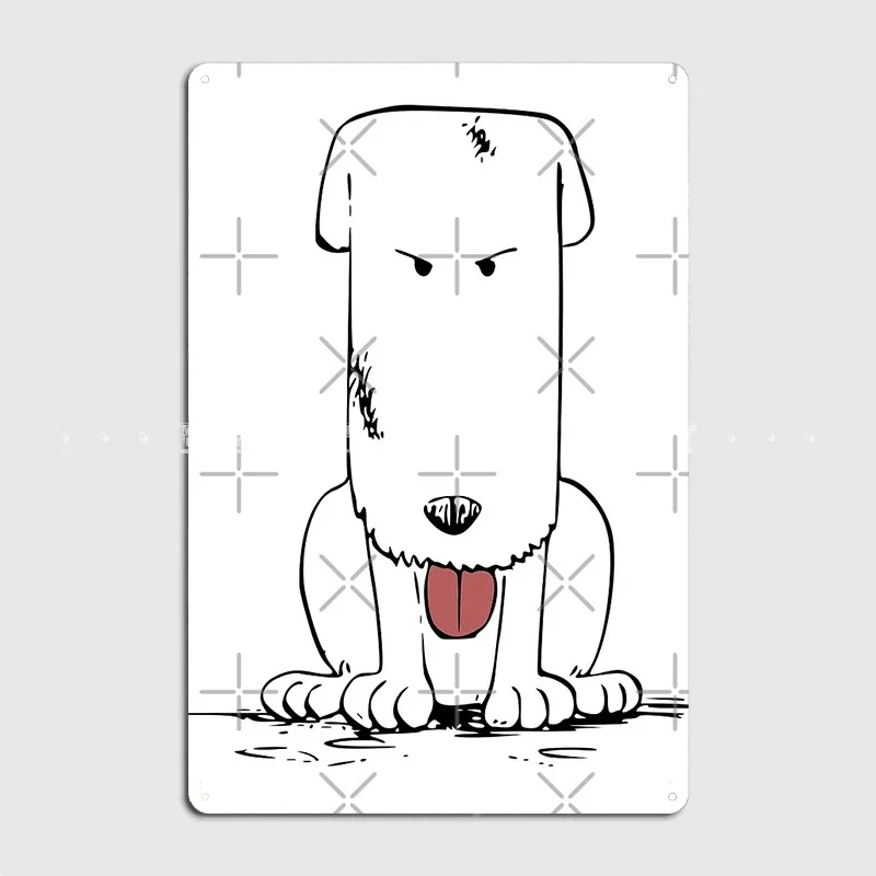 One Piece Chouchou Dog Metal Plaque Poster Cinema Living Room Cinema Create Wall Decor Tin Sign Poster
