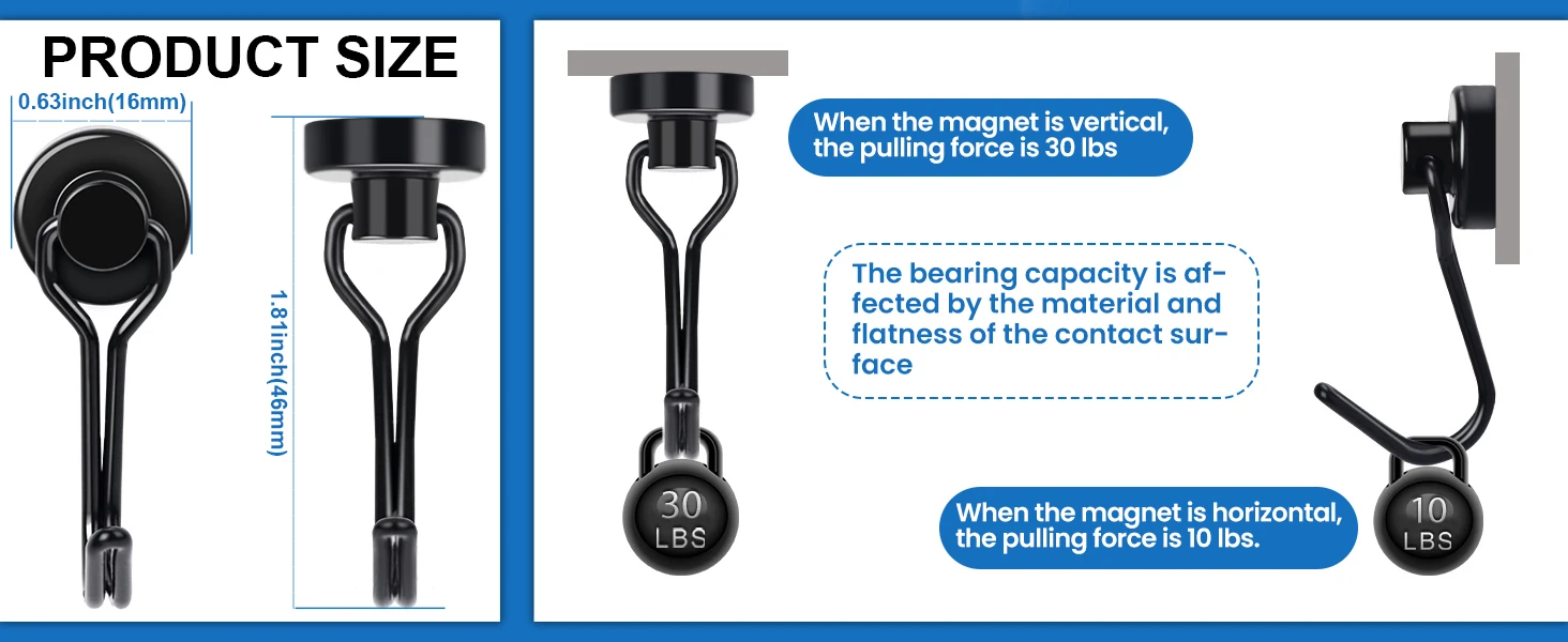 magnetic hooks