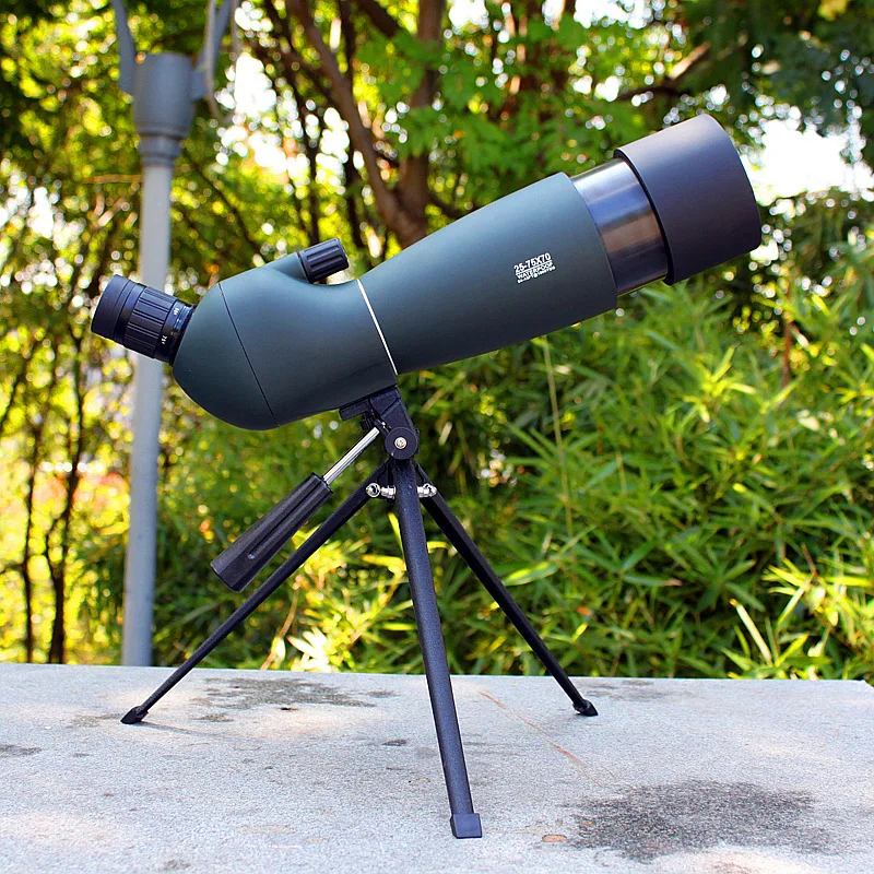 

Powerful Telescope 25-75x70 Monocular Zoom Big Object Binocular Spyglass Night Vision Scope Spotting Camping Hunting Waterproof