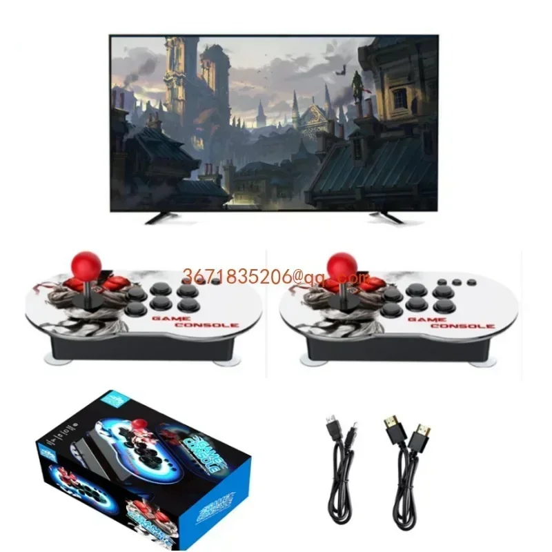 M9 TV double console game console joystick high definition 4K arcade moonlight treasure box