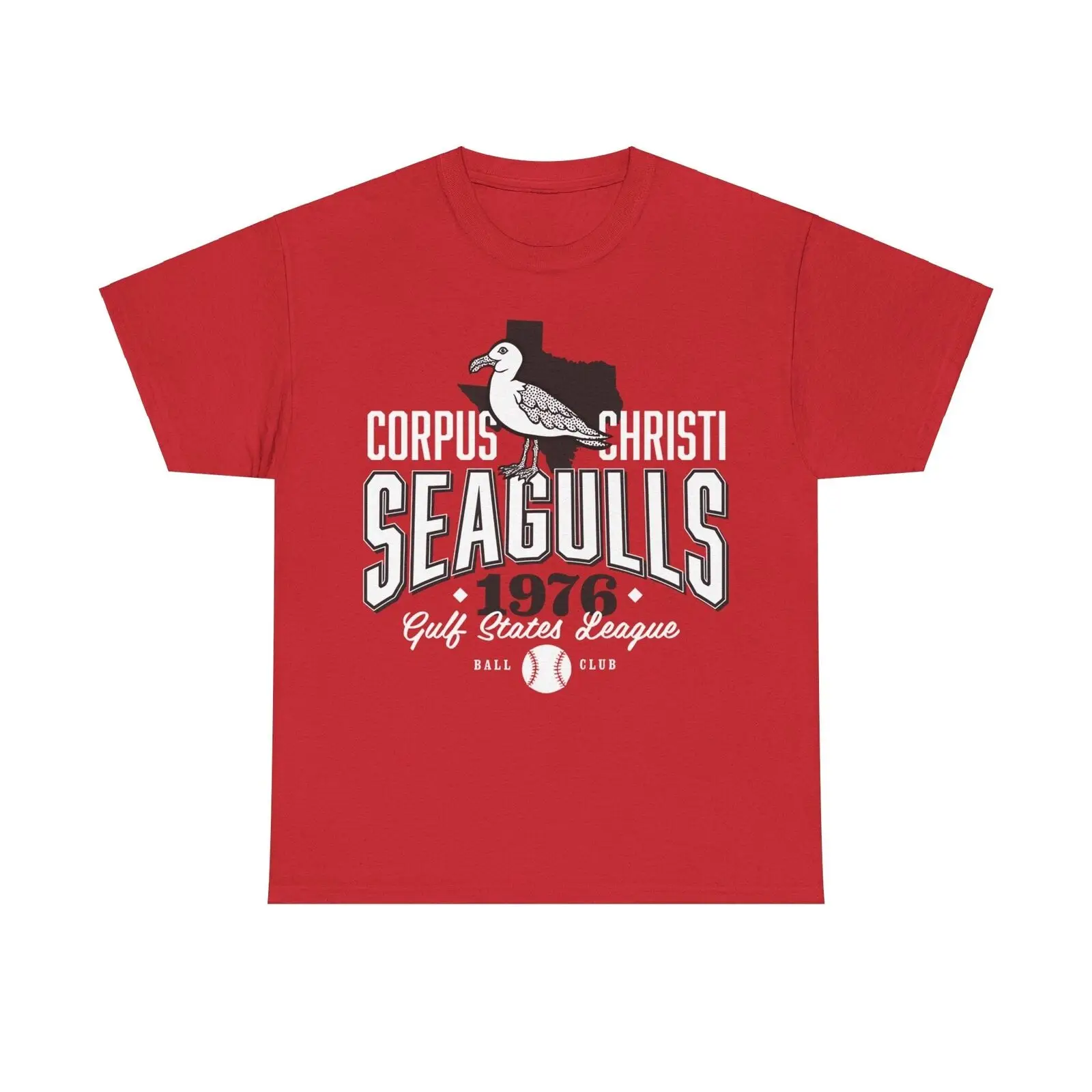 Corpus Christi Seagulls Est 1976 Texas Baseball T shirt