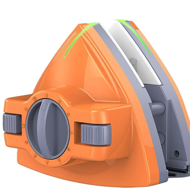 

New strong magnetic anti-clip hand cleaner, three-layer window cleaner