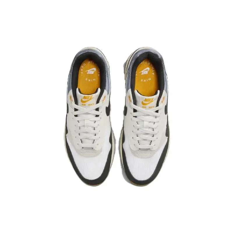 Nike Air Max 1 Athletic Department Light Bone University Gold Sneakers shoes FN7487-133 With Original Box