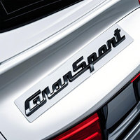 Q4 SQ4 GTS Ghibli Granlusso Grantuanis mosport Quattroporte Levante Gransport rear trunk label for Maserati car stickers emblem