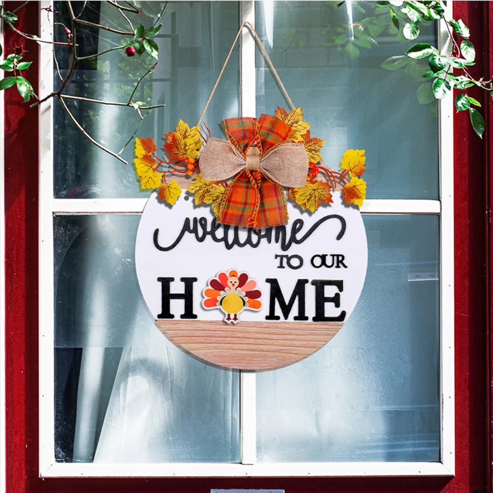 Farmhouse Wreath DIY Wreath For Every Holiday Interchangeable Design Lightweight Decoration Holiday Celebration