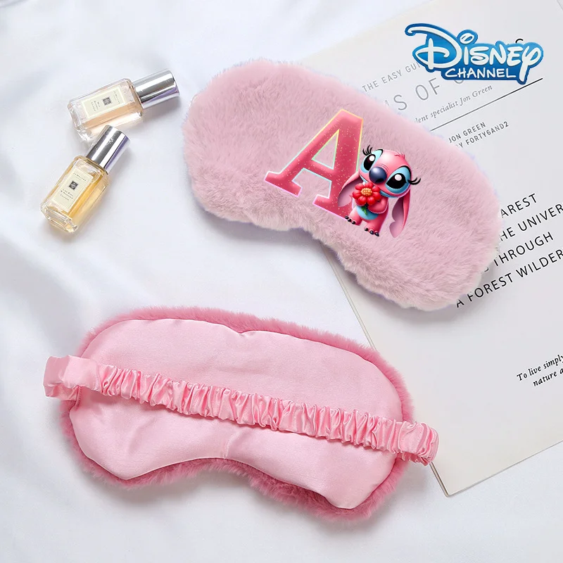 Disney Stitch Sleeping Mask Sleep Blindfold Soft Plush Soft Comfortable Eye Masks Eyes Cover Masks Eyepatch Nap Birthday Gifts