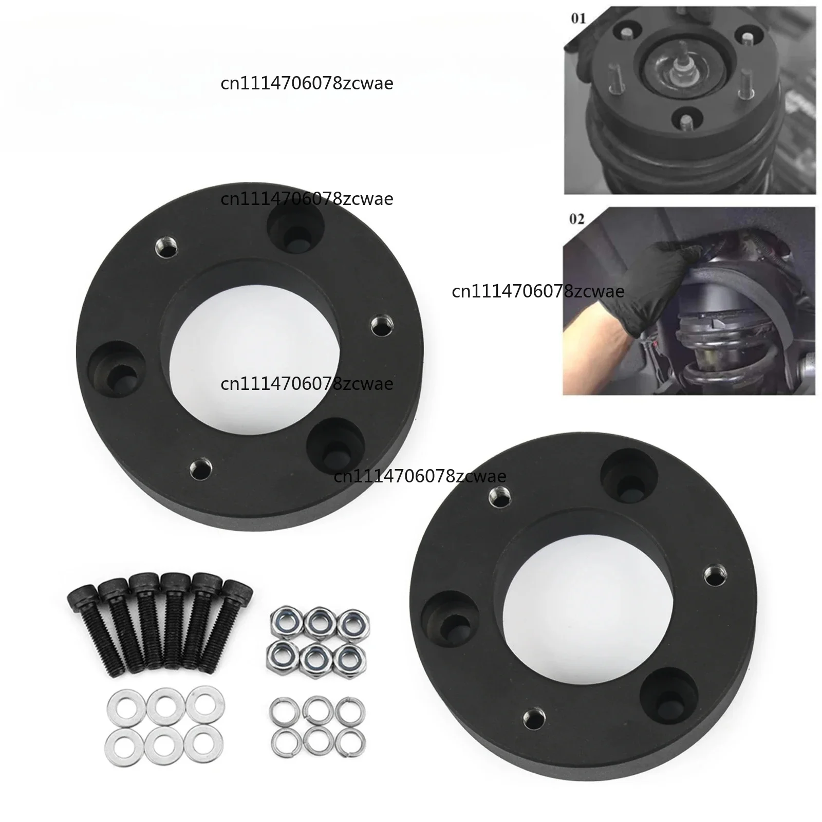 for Dodge RAM 1500 2006-2019 4WD Auto Car 6061 Billet Aluminum 2Pcs 2inch 2.5inch 3inch Car Front Leveling Lift Kit Fit