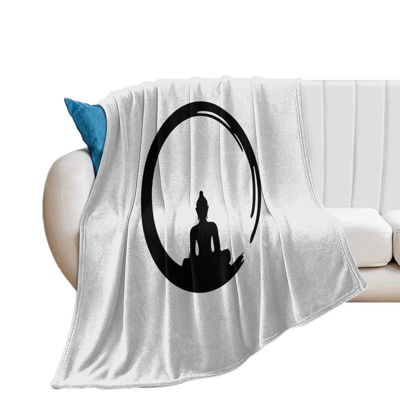 

Enso Zen Circle of Enlightenment, Meditation, Buddha, Buddhism, Japan Throw Blanket Sleeping Bag Custom Blankets