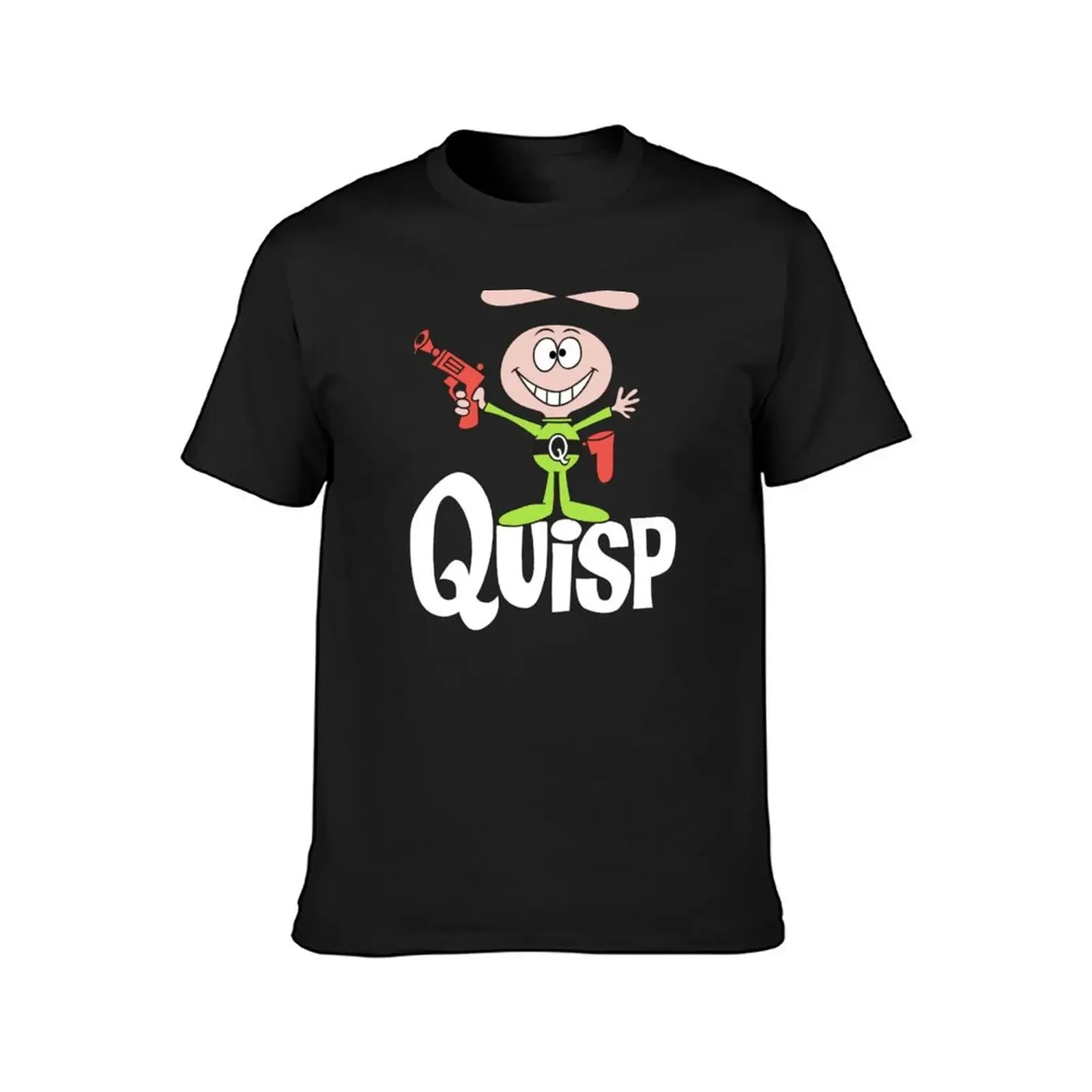 Quisp Logo T-Shirt graphic t shirt vintage sweat Blouse summer tops t shirts for men