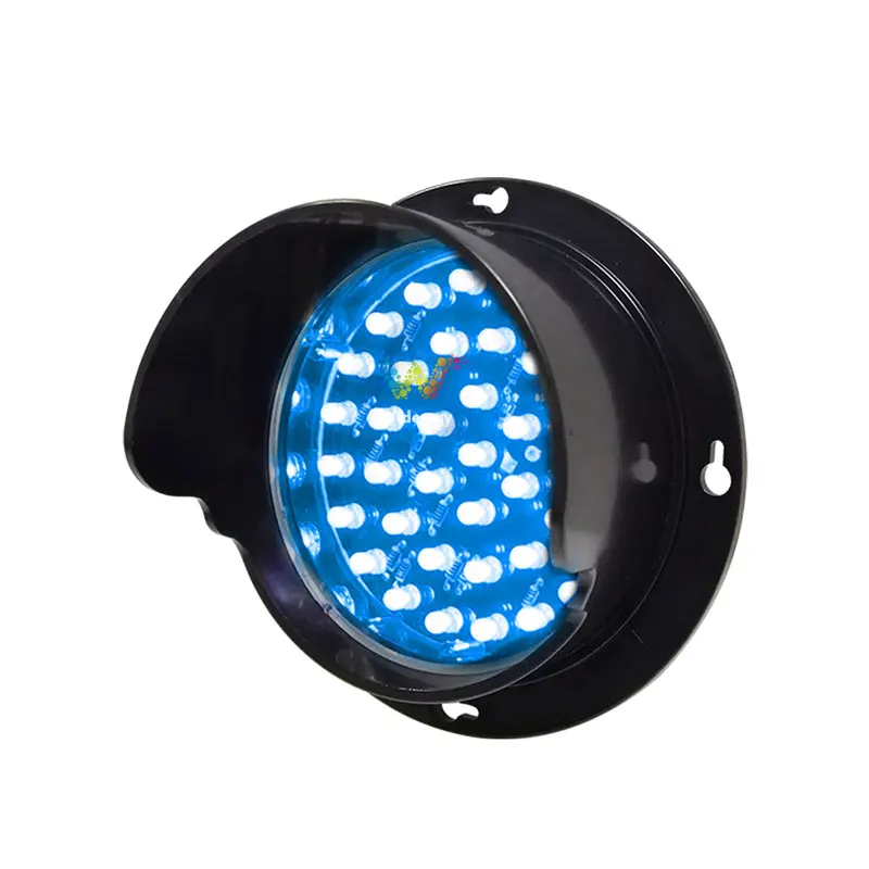 one Pack New Customized 100mm blue led Traffic Signal Light Lamp Cluster