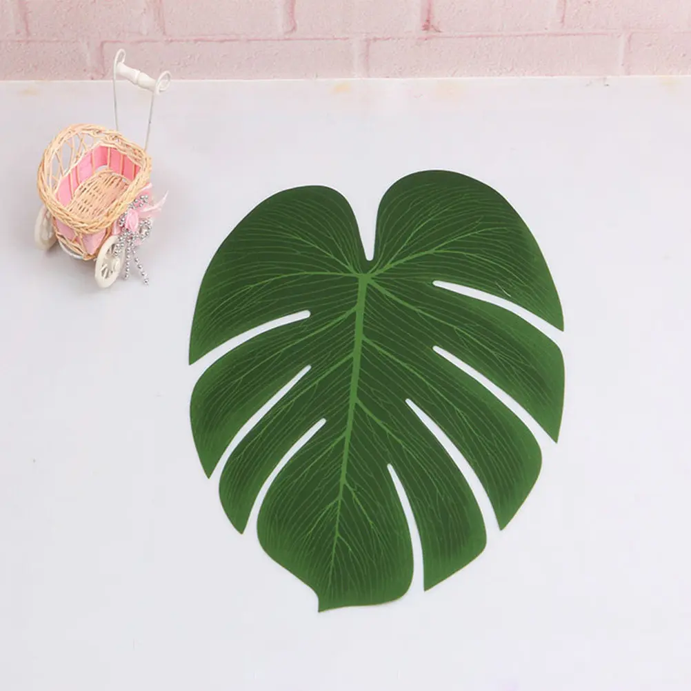 

38 шт. Искусственные тропические листья для гавайских вечеринок: 13-дюймовые листья монстеры, 11-сантиметровые лепестки гибискуса, 35-сантиметровые шелковые ананасовые гирлянды-соты