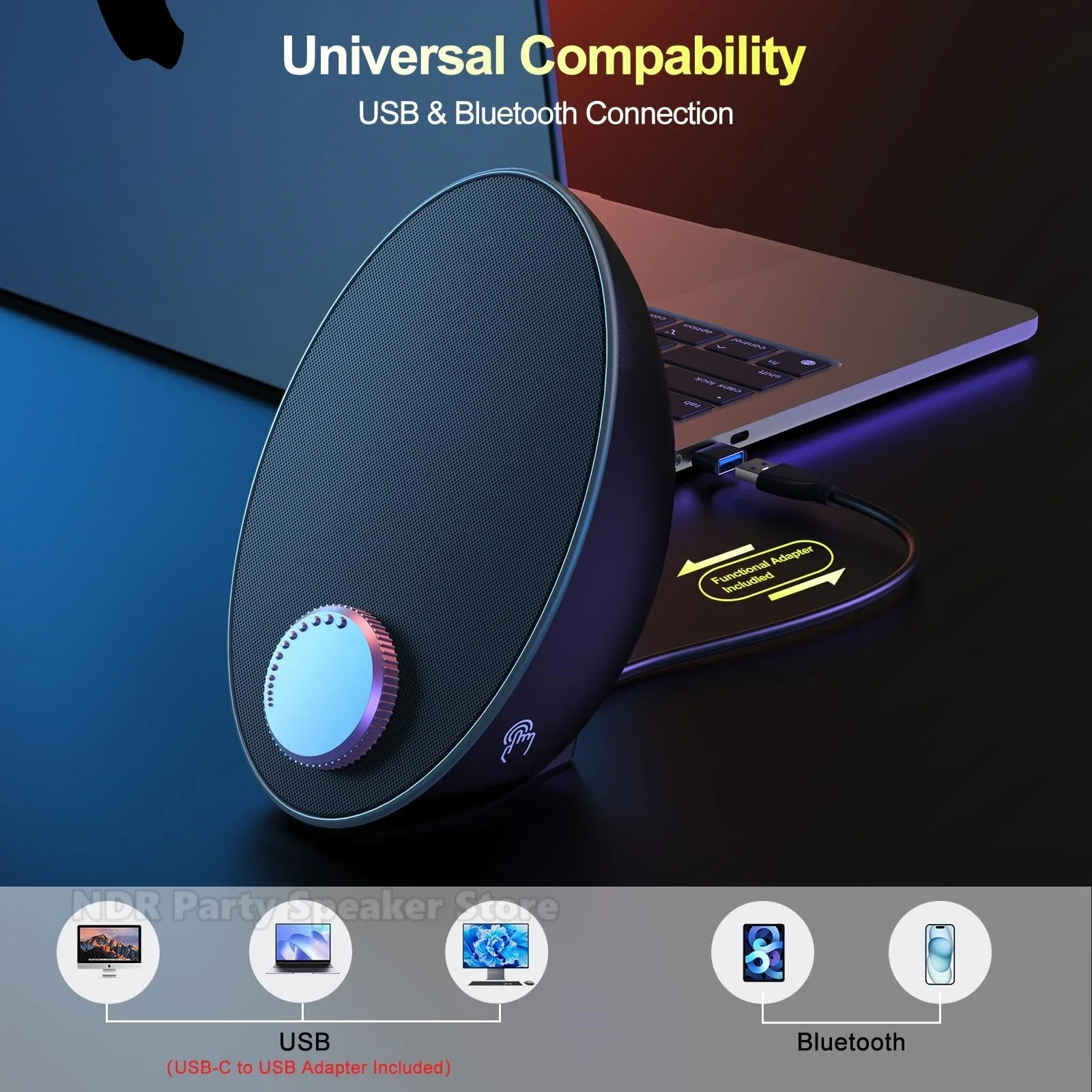 Новый высококачественный компьютерный динамик USB проводной Bluetooth динамик для ПК домашний офис портативный динамик для ноутбука мобильный телефон игровой сабвуфер