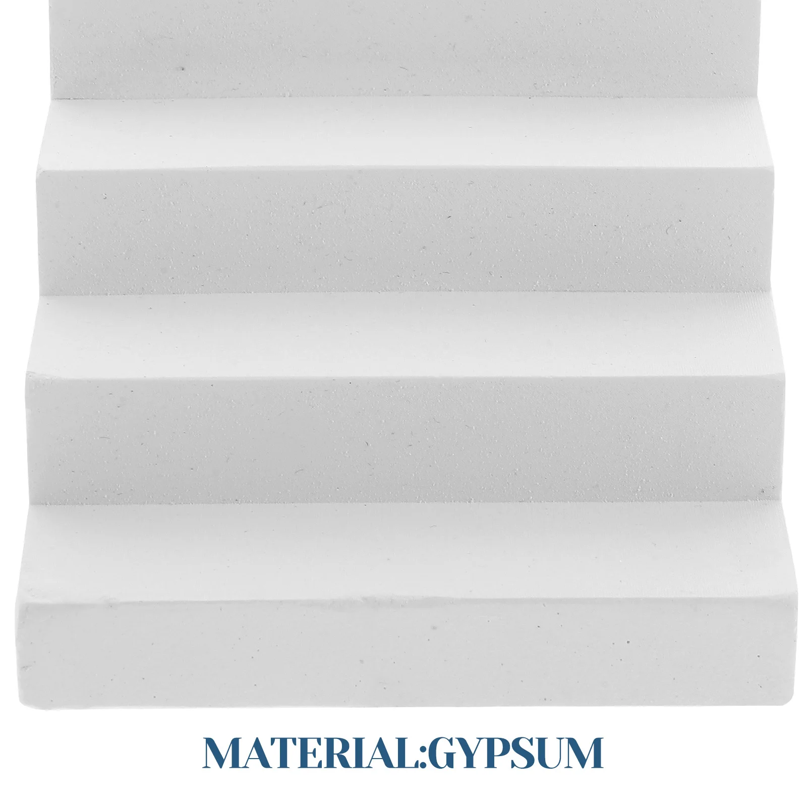 

Mini Gypsum Ladder Decorative Home Accent for Desk Shelf Bedroom Dining Table Display Creative Art Craft Ornament Photo Prop