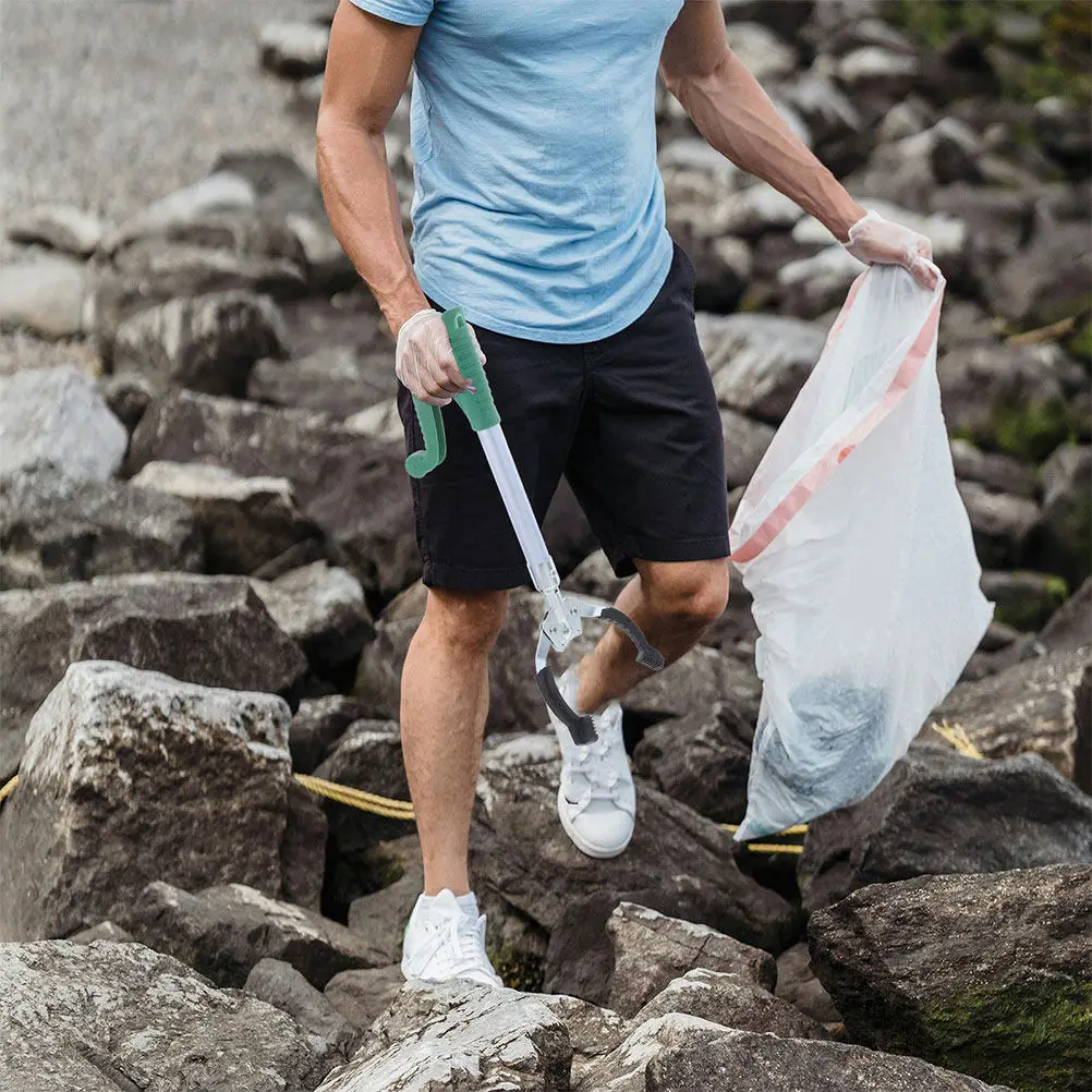 

2Pcs Long Reach Grabber Reacher Plastic Claw 40cm Trash Picker Garbage Picker Upper Litter Grabber Up Sticks Grabbing Tool