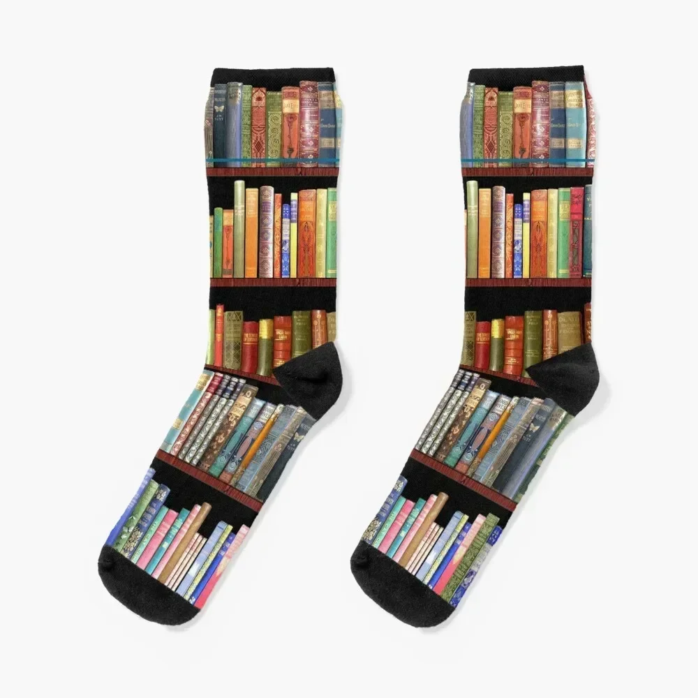 Jane austen antique books, British antique books Socks cycling hockey valentine gift ideas kawaii Boy Socks Women's