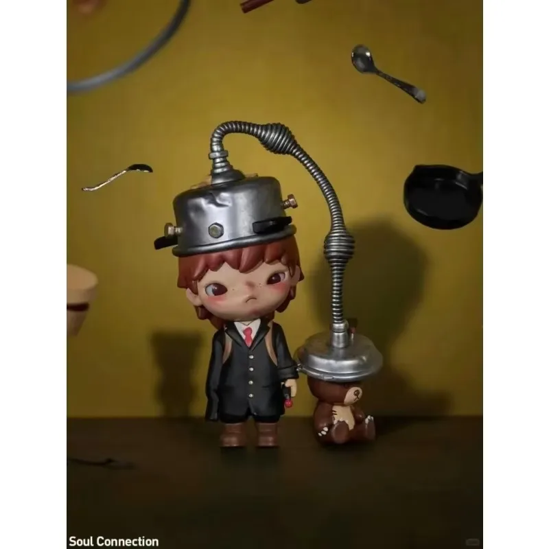 

Аутентичные фигурки POPMART Hirono Echo Series Blind Box, модные настольные украшения и рождественские подарки, коллекция детских игрушек