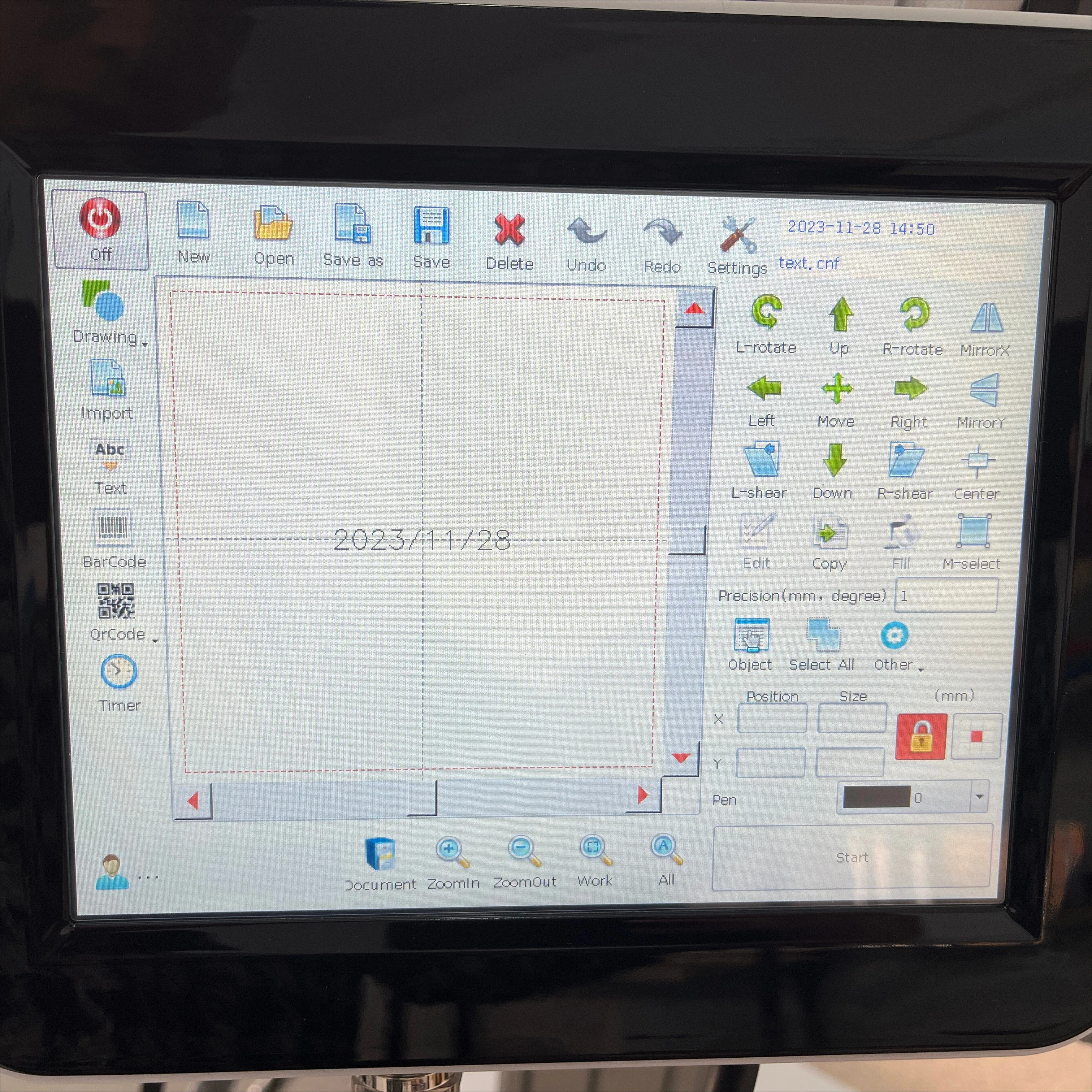 Online High Speed Flying UV Laser Marking Engraving Machine